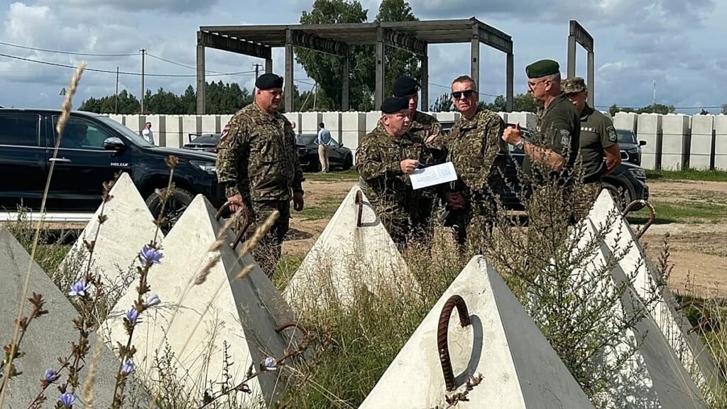 The border frontline: Latvia faces migrants, drones and war fears