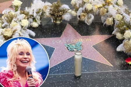 Dolly Parton’s Hollywood Walk star returned to glory with special ode to late singer after it was destroyed