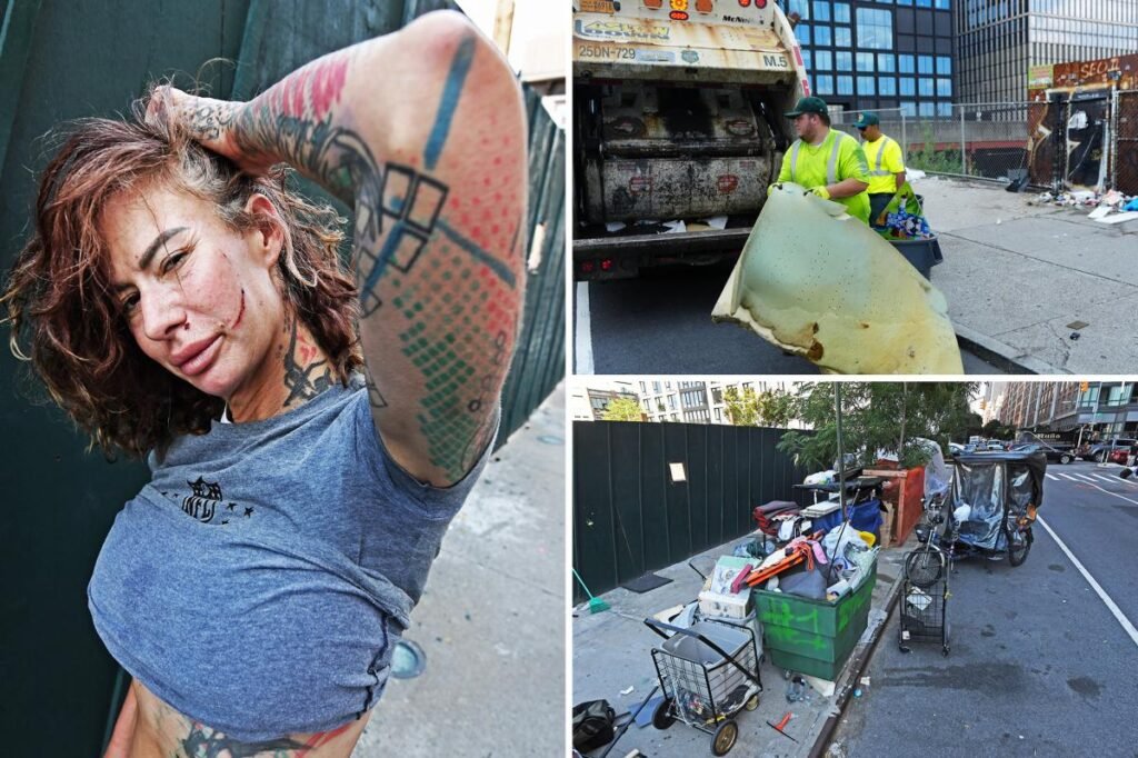 Homeless woman tries to torch $250K Mercedes as new NYC camp turns ‘dangerous’: business owner