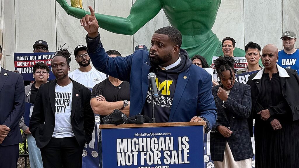 Socialist House candidate says he agrees with Republicans on ‘one issue’