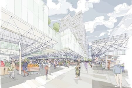New masterplan reveals plans for apartment towers and reduced market footprint