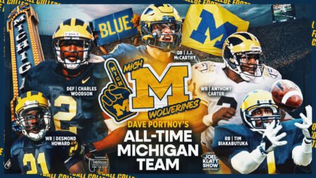 Dave Portnoy Picks His All-Time Michigan Football Team On ‘Joel Klatt Live Show’