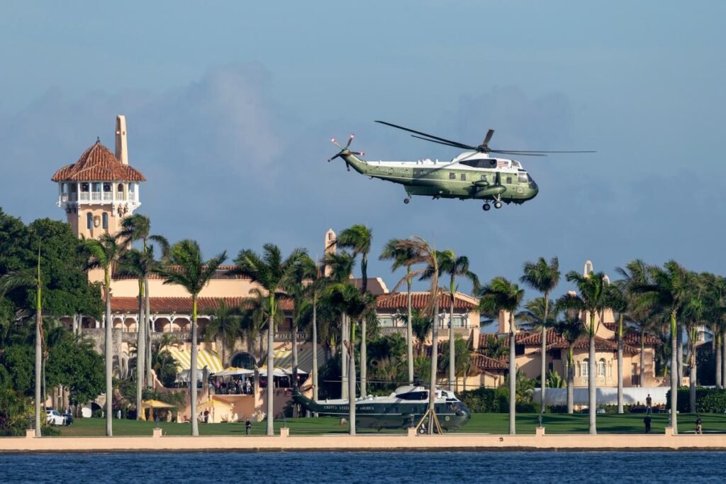 Trump’s Mar-a-Lago target of new flight rules for ‘national security’