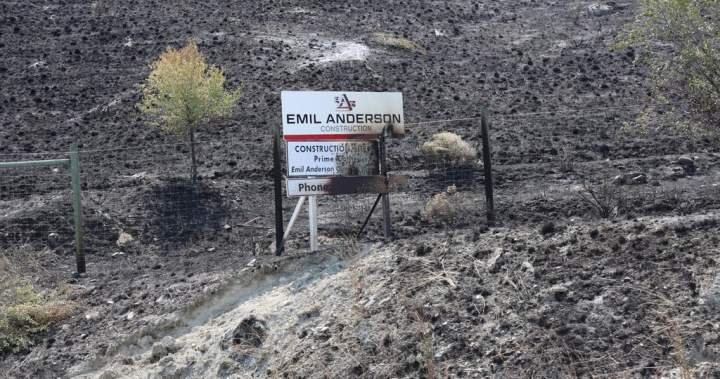 Highway through Summerland, B.C., reopened with limited hours, stopping restrictions