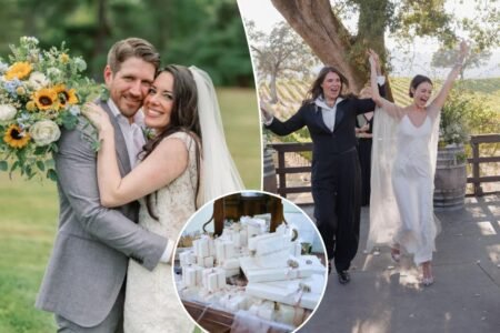 Exclusive | Wedding guests are sick of giving gifts — these newlyweds agree: ‘We do not want anything’