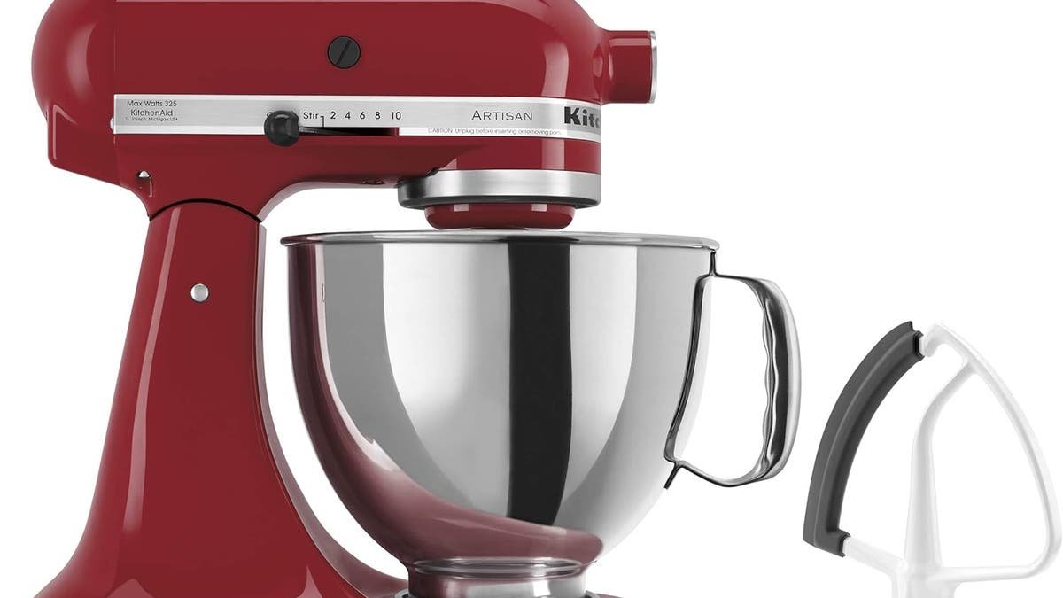 This mixer will be the crowning jewel of your kitchen.