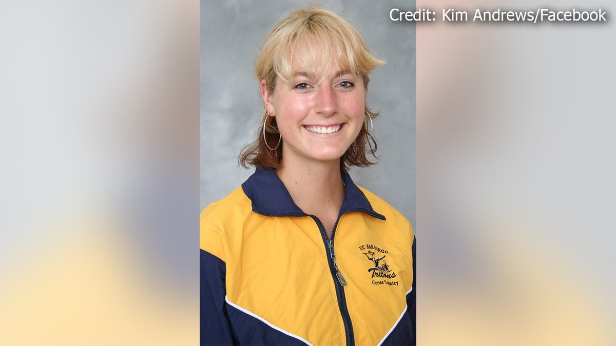 Kim Andrews appears in a photo from her time as a track and field athlete for UC San Diego.