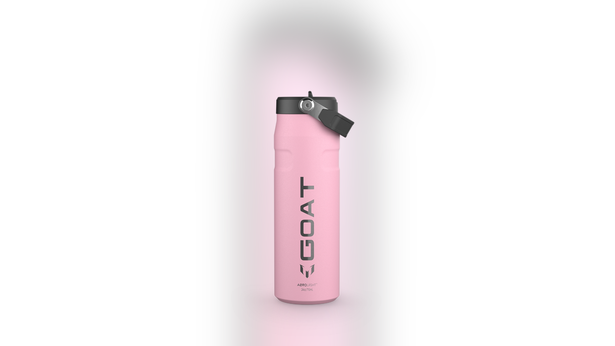 An easy-to-carry water bottle. 