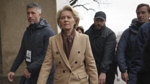 Von der Leyen arrives in Kyiv with €3.5 billion in fresh military aid