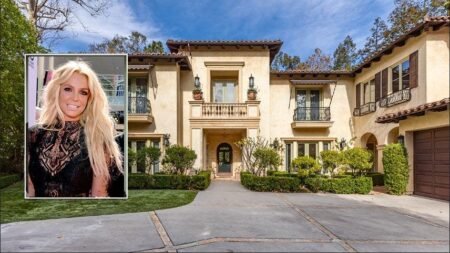 Britney Spears’ former LA mansion hits the market for nearly M