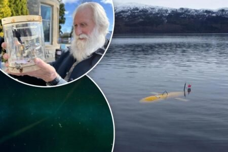 Loch Ness Monster camera deployed in 1970 is pulled from water after 55 years — with eerie photos revealed