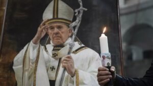Fake claims about Pope Francis went viral while he was in hospital