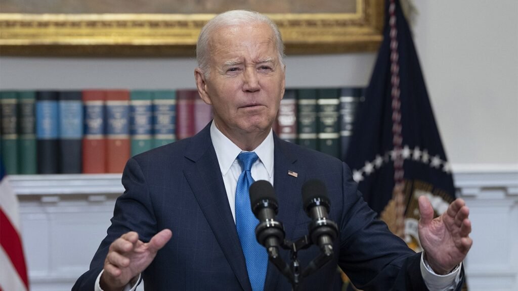 Biden returns to podium for first time to slam Trump's Social Security plans: 'Wreck it so they could rob it'