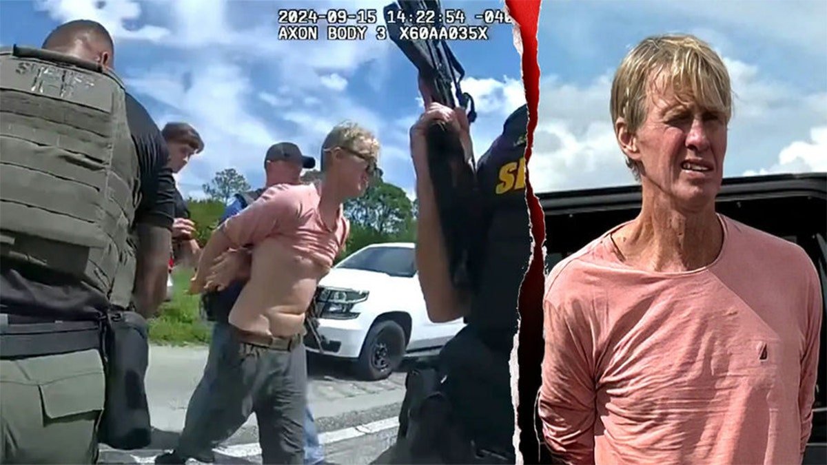 Ryan Routh was arrested after allegedly plotting to kill Donald Trump
