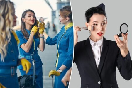 This is the wild amount a flight attendant spends each month to look the part