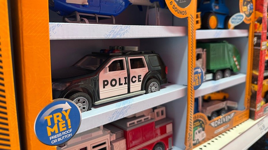 Chinese-made toys at California Target
