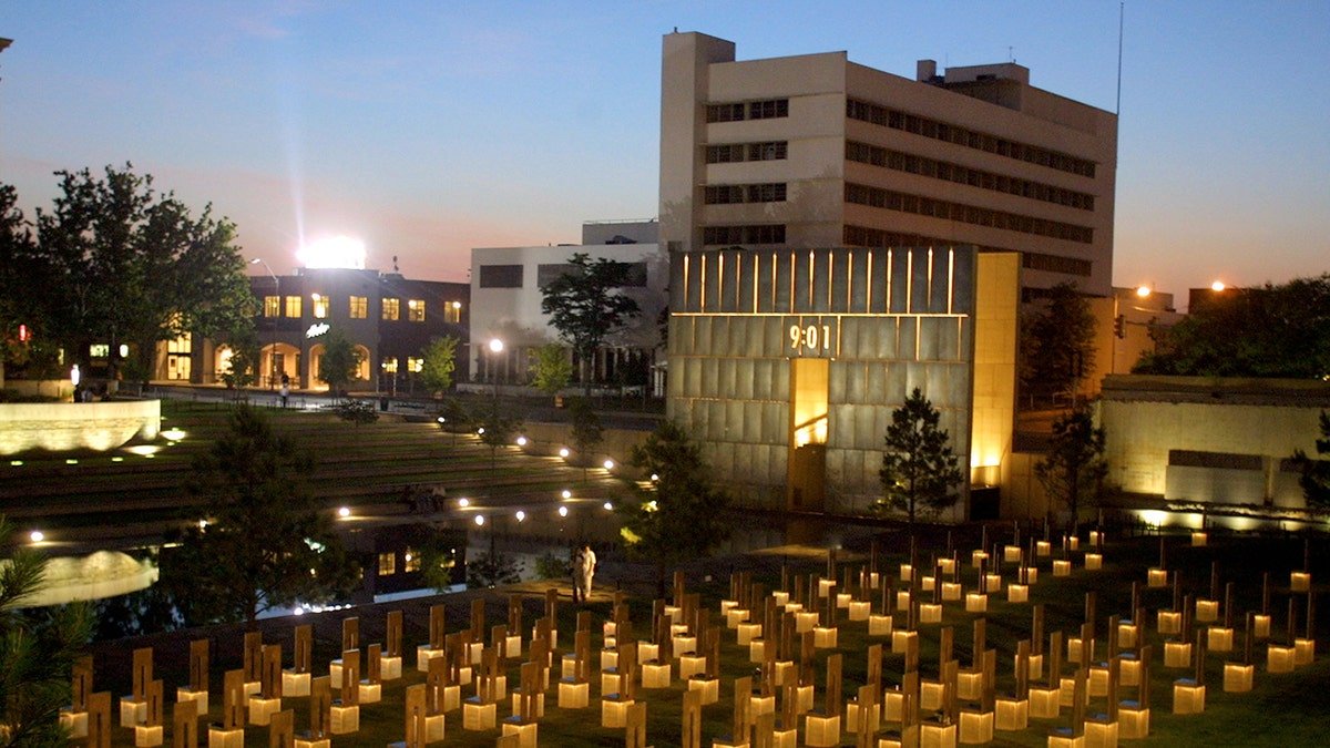 Memorial for the Oklahoma City bombing.