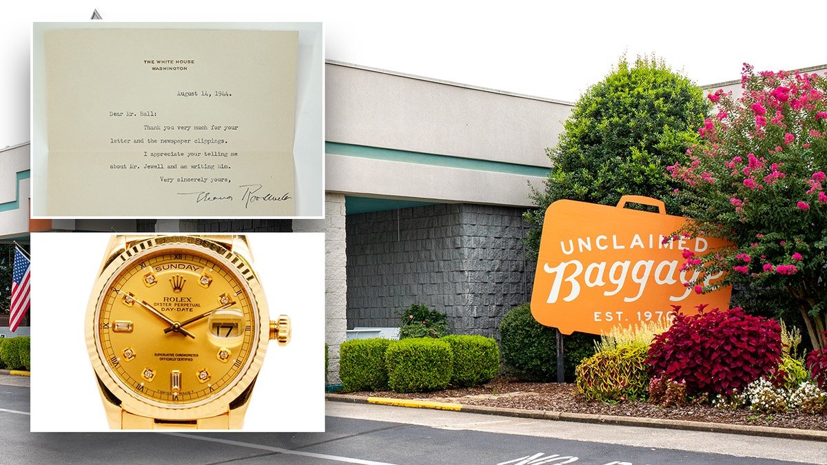 gold watch rare letter unclaimed baggage