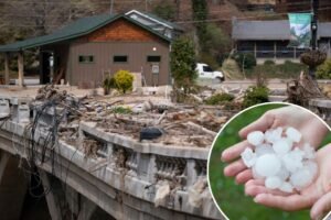 Hail threatens to damage Helene-ravaged North Carolina ahead of flash flood risk