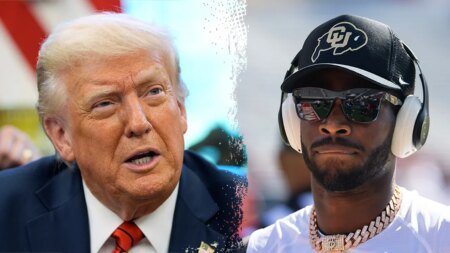 Trump details his involvement in Shedeur Sanders' closely-watched fall in NFL Draft