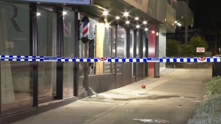 Barber shop targeted by arsonist for second night in a row