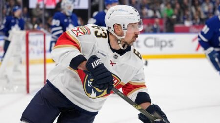 Brad Marchand makes NHL history as Panthers' Stanley Cup title defense stays alive