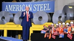 Trump doubles steel tariffs to 50% in bid to boost US industry