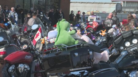 Southern Alberta bikers ride for children’s services at Lethbridge hospital