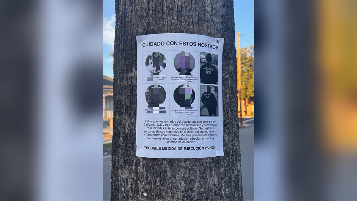 Anti-immigration activists flyers