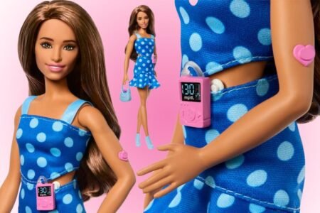 Barbie’s first doll with Type 1 diabetes comes complete with accurate glucose monitor, insulin pump