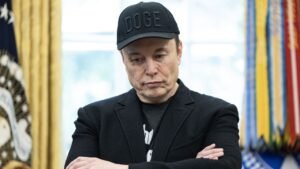 Musk launches America Party, sending Tesla shares sliding amid political move