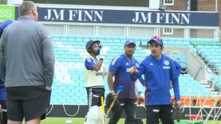 India’s coach fires up at English groundsman