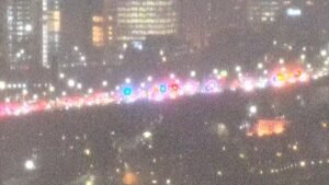 Six cars have collided on Sydney Harbour Bridge
