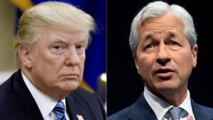 JPMorgan’s Jamie Dimon and Trump appear to mend fences after previous public disagreements: report