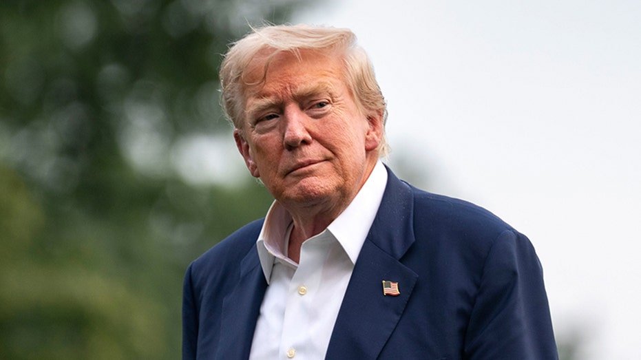 Trump returns from Scotland at White House