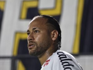 Former Barcelona star Neymar in Santos fan row after goal ruled out