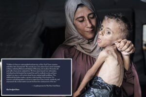 New York Times stunningly rolls back claims about viral photo of starving Gaza boy