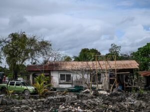 Photos: Suriname’s battle to keep sea at bay