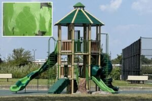 Swastikas, racial slur etched into kids playground equipment at public Long Island park: cops