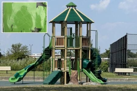 Swastikas, racial slur etched into kids playground equipment at public Long Island park: cops