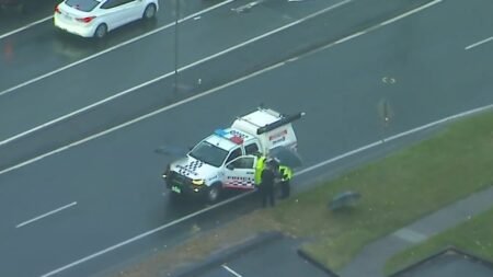 Child allegedly struck by police car outside Queensland school