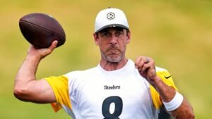 Aaron Rodgers suggests he heeded advice of mystery wife’s sister-in-law before signing with Steelers