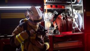 Suspicious fire rips through tobacco store west of Brisbane
