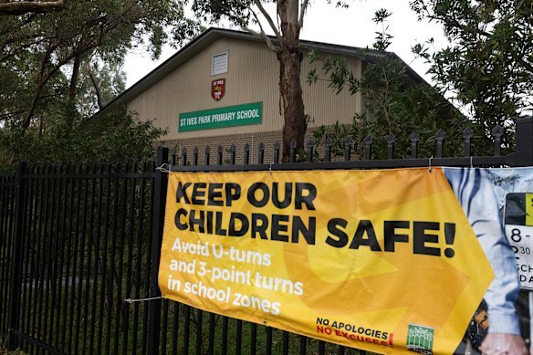 St Ives Park Primary School, where police say some of James’ alleged abuse occurred.