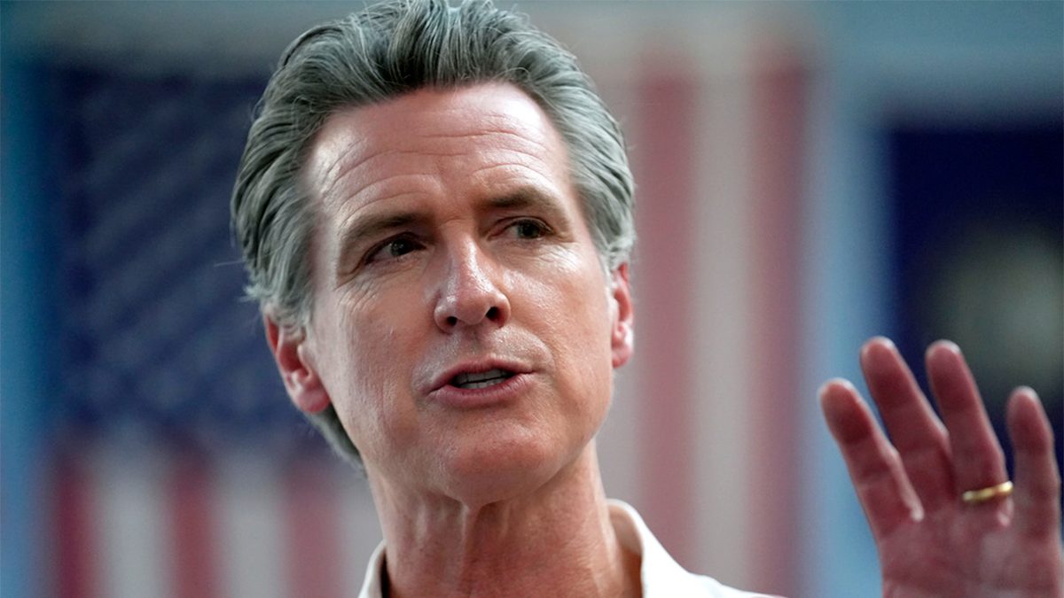 Gov. Newsom closeup shot