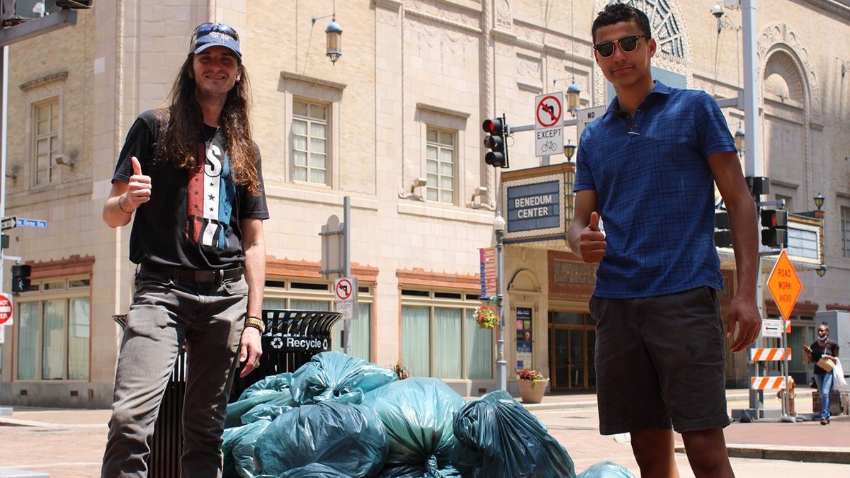 Scott Presler and his team of volunteers picked up a staggering 50 tons of trash from a homeless encampment near Los Angeles.