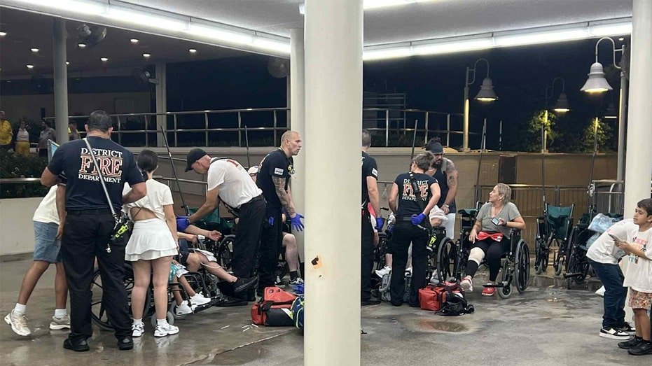 Paramedics tend to individuals