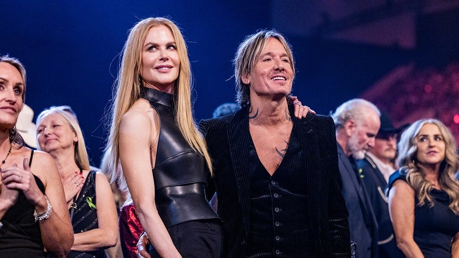 Nicole Kidman and Keith Urban at the ACM Awards in 2025