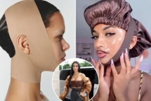Docs warn ‘don’t waste your money’ on Kim Kardashian’s new  Skims face wrap — here’s exactly what it’ll do