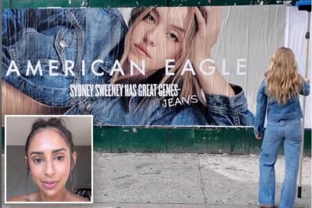 Ex NJ teacher roasted after claiming she was traumatized by Sydney Sweeney ad